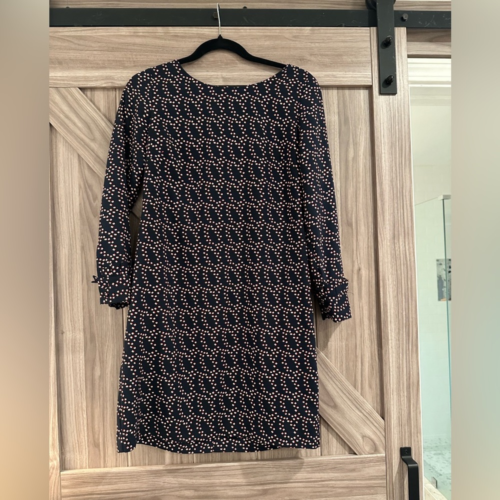 BR long sleeve shirt dress.